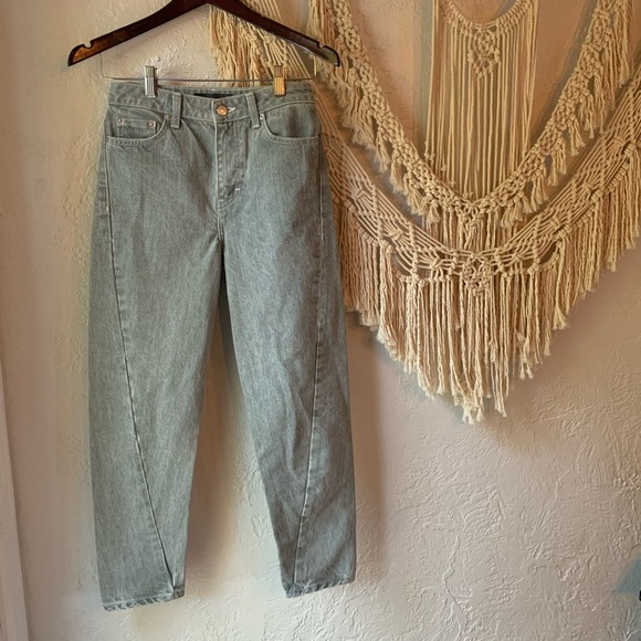 Topshop Denim - Topshop Barrel Leg Mom Jeans